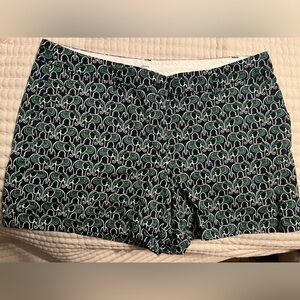 Crown & Ivy‎ Elephant Print Short Size 16